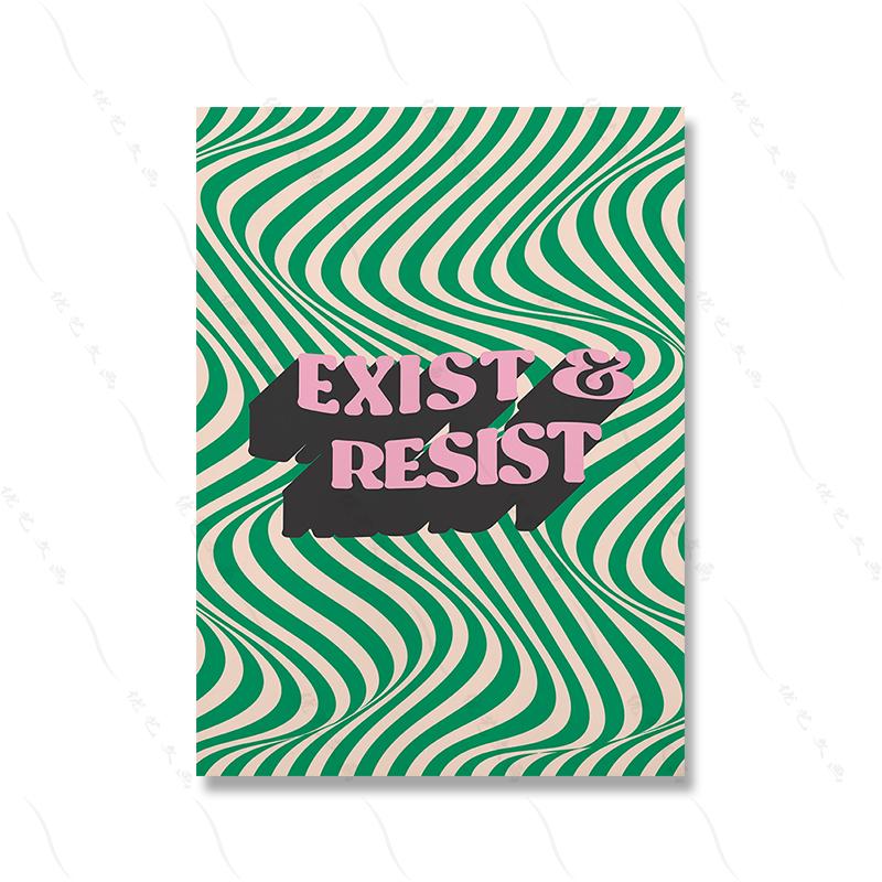Feminist Wall Art Quote Poster Girl Gifts Bedroom Office Retro Mom I am A Rich Man Trendy Canvas Painting Room Home Decor Print