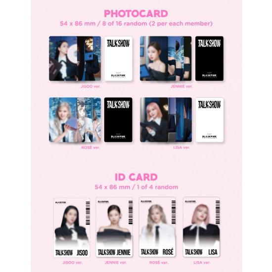 BLACKPINK - коллекция игровых фотокарточек [TALK SHOW]