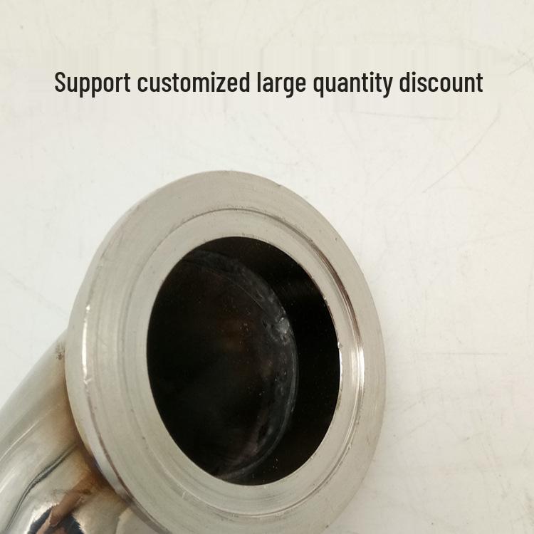 Stainless Steel Car Exhaust Pipe for 35-38mm V-band Wastegate Actuator