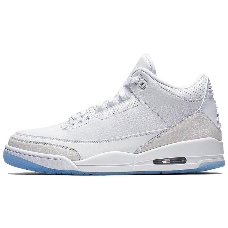 Jordan 3 Retro Pure White 2018 136064-111
