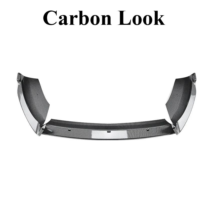 For Ford Fiesta MK6/7 ST 2012-2017 Front Bumper Splitter Spoiler Lip Wind Knife Diffuser Guard Protector Cover BodyKit Exterior
