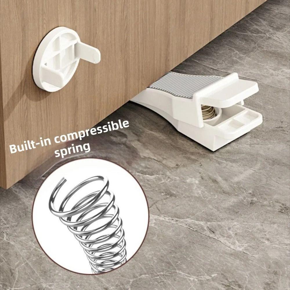 Adjustable Anti-collision Door Stopper No Punching Floor Door Block  Door Protection