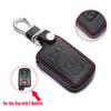 Leadway Luxury Keyless Remote Fob Protective Leather Car Key Case Smart Key Accessory for Toyota Camry Tacoma Land Cruise