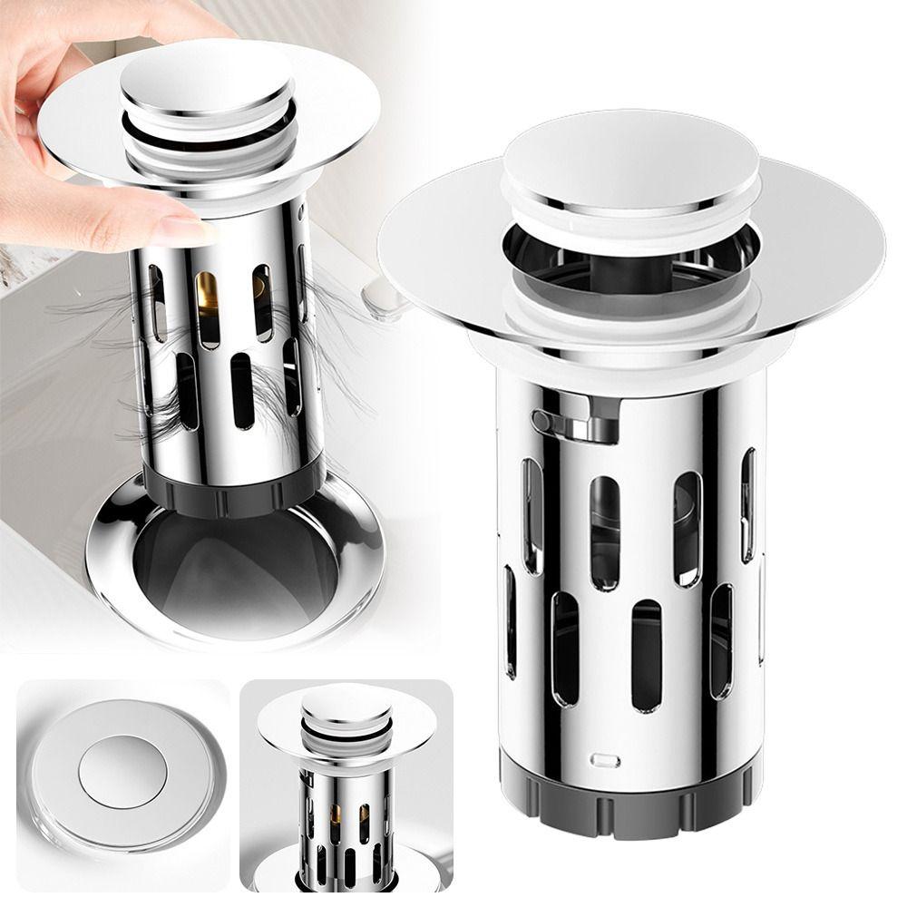 Odor Proof Floor Drain Filter Durable Sink Strainer Basin New Pop-Up Bounce Core  Kitchen Bathroom
