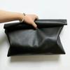Large Capacity Clutch Bag Zipper Banquet Bag Elegant PU Handbag  Work