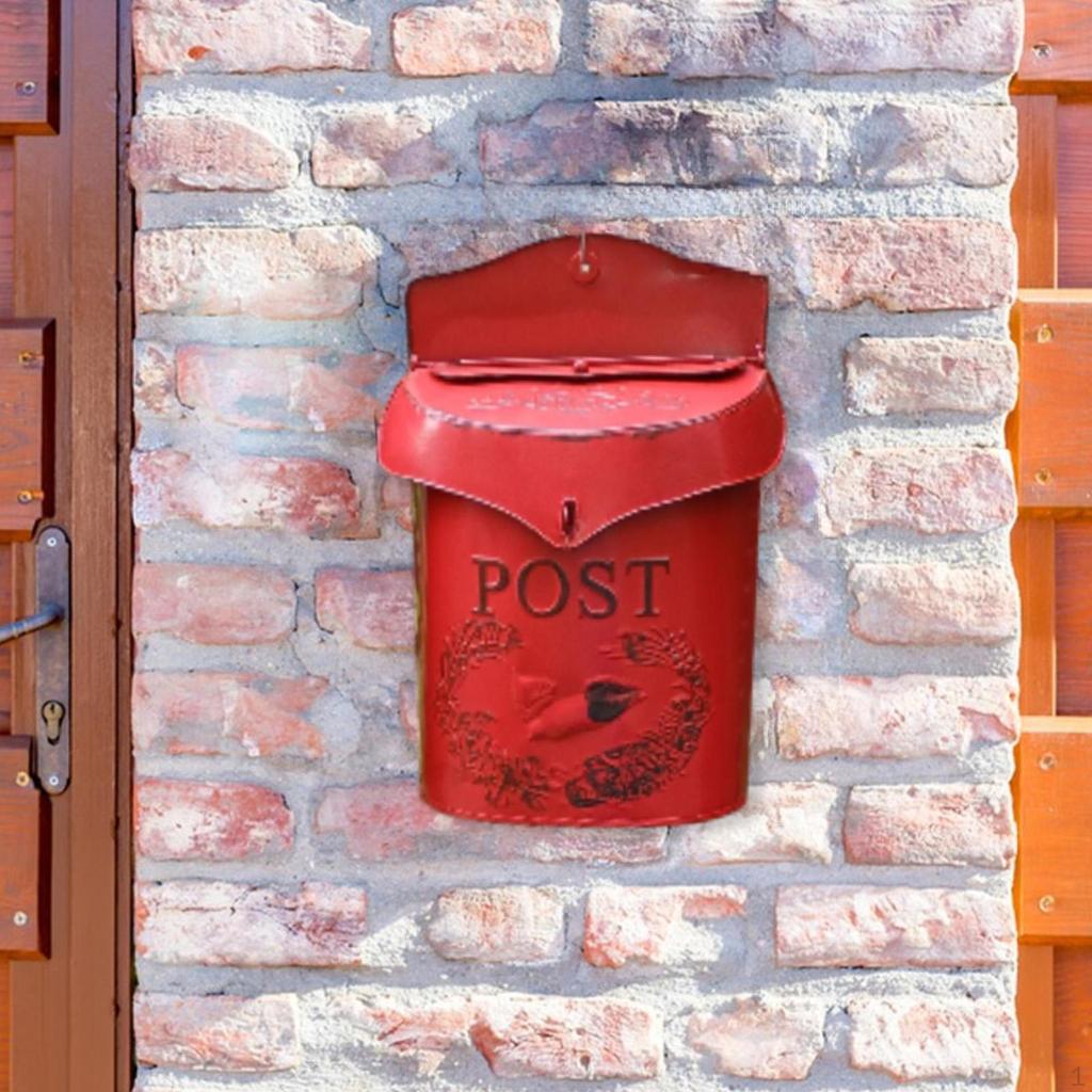 Настенный почтовый ящик почтовый ящик комментарий железный ностальгический шарм потертый шик для