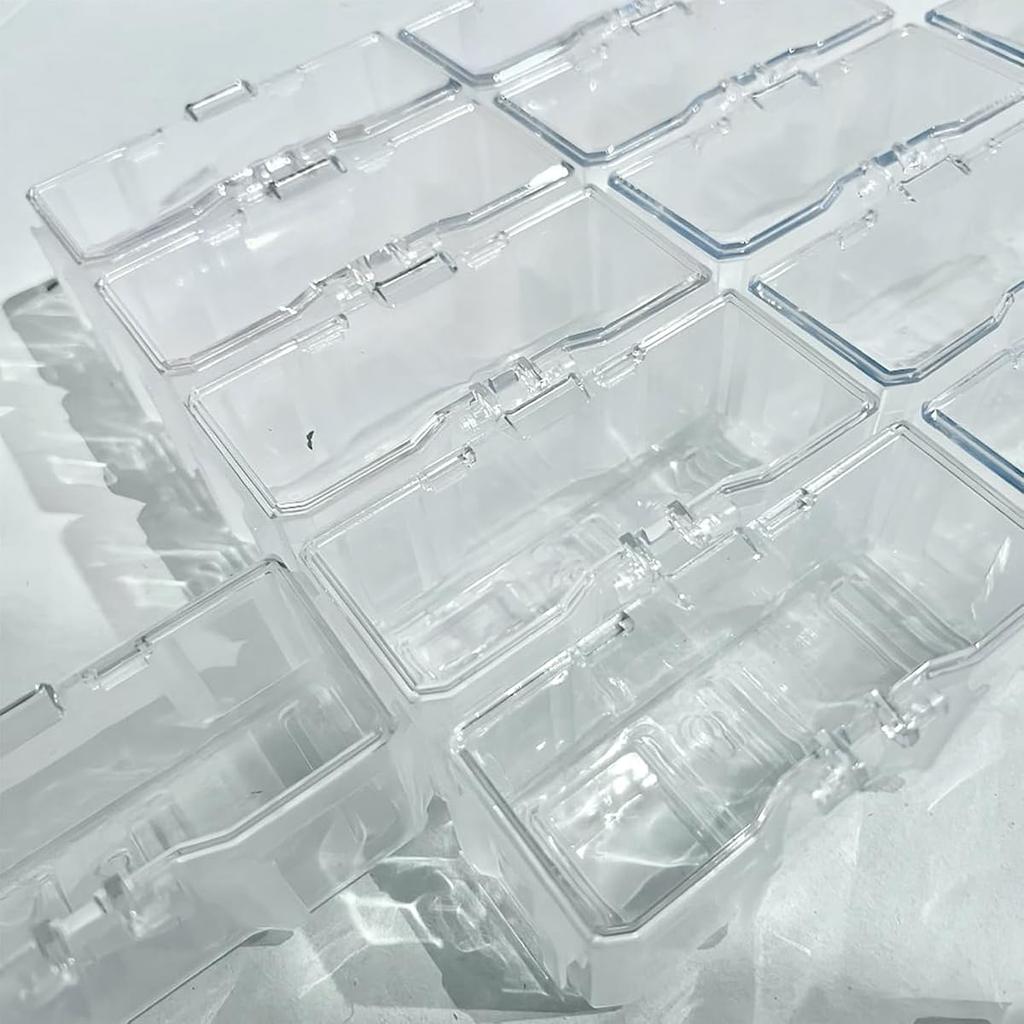 Tomica Case for Miniature Holds Freely Clear Dustproof and No Safe Ideal for Display and Storage of Cars, 10/40 Cars, Wall-Mountable, Combinable, Lid,