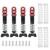 TRZX 45mm Aluminum Screw Telescopic Shock Up Parts for 1/18 Kyosho Jimny RC Crawler Car