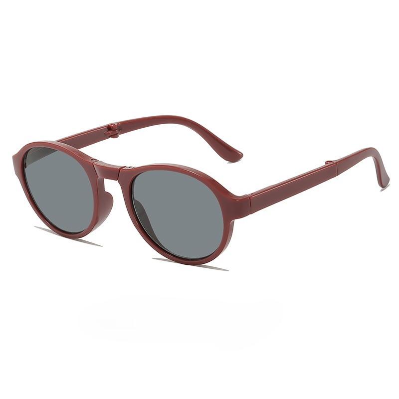 New Portable Foldable Reading Sunglasses High-Definition Anti-Blue Light Presbyopia Eyewear Outdoor UV-Protective Sunglasses