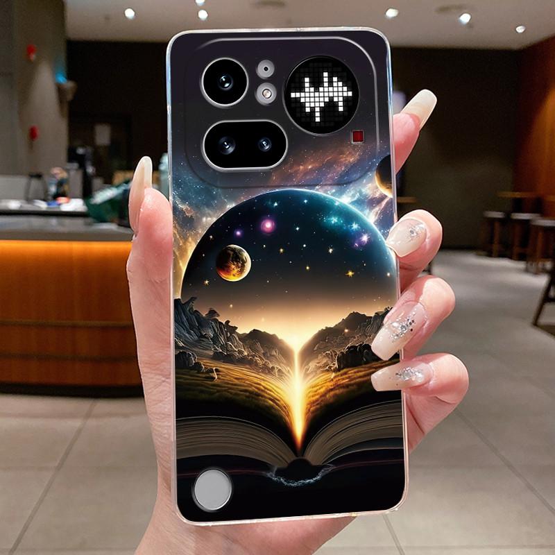 Чехол для телефона Nothing Phone с рисунком кролика в аниме-стиле (4а) Противоударный прозрачный мягкий чехол из ТПУ для пары