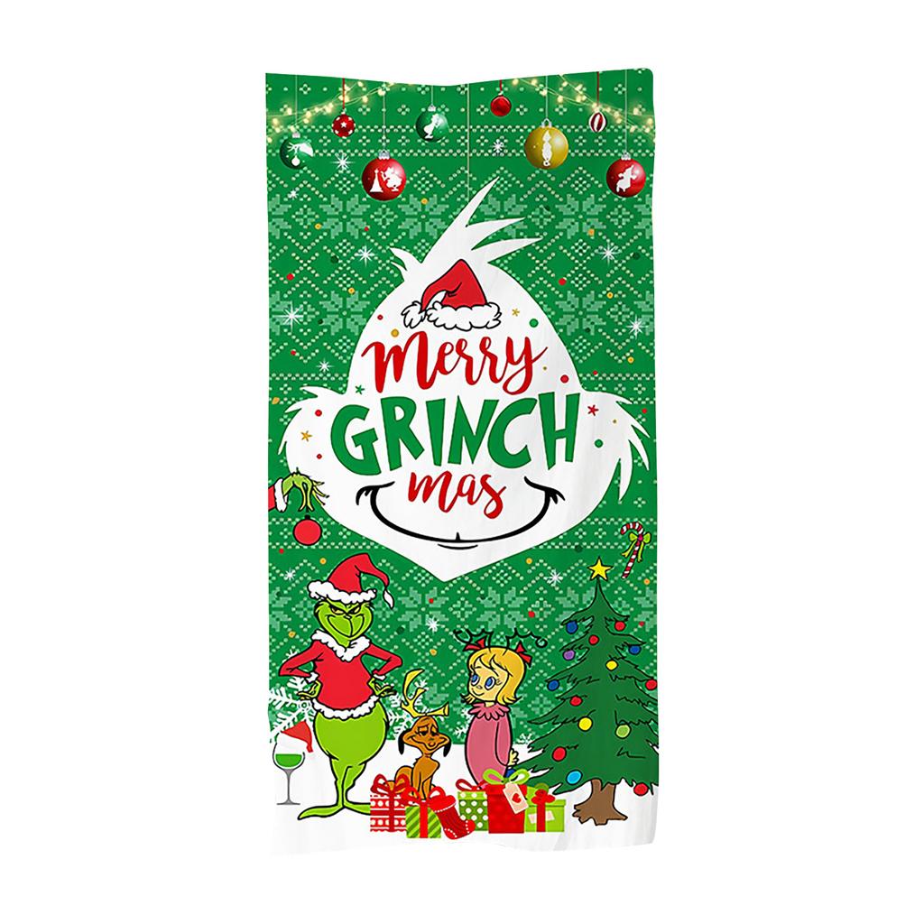 Пляжное полотенце Green Legend с принтом Зеленое пляжное банное полотенце