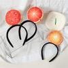 1 шт. Забавная повязка на голову с имитацией фруктов, Головной убор для вечеринки в фруктовом магазине, Аксессуар для волос для празднования фестиваля