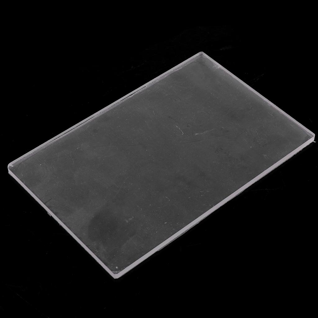 Акриловая прозрачная глина для лепки керамики, прижимная пластина