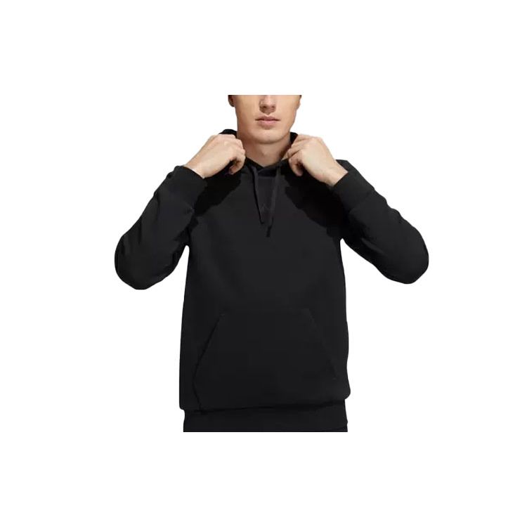 Adidas Повседневный спортивный пуловер с капюшоном для мужчин, черный H39271