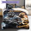 Counter-Strike 2 Bedding Quilt Set Quilt Cover Pillowcase Home Decoration Birthday Gift (1 * duvet cover + 2 * pillowcase, without core)