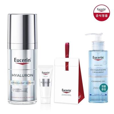 Сыворотка Hyaluronic Epiceline 30 мл, Очищающий гель Dermatoclean 200 мл, Ночной крем 3X Мини 7 мл x 1