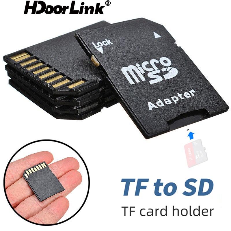 Hdoolink 1/5/10 шт. TF к Micro Sd адаптер для карт памяти Micro Sdhc конвертер флэш-карт памяти портативный смартфон планшет Memory Stick Sd слот