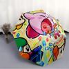 1PC Kirby Party Auto Open/close Folding Portable Umbrella  with 8 Rib Structure for Women/Men, All-Season Use   0901158