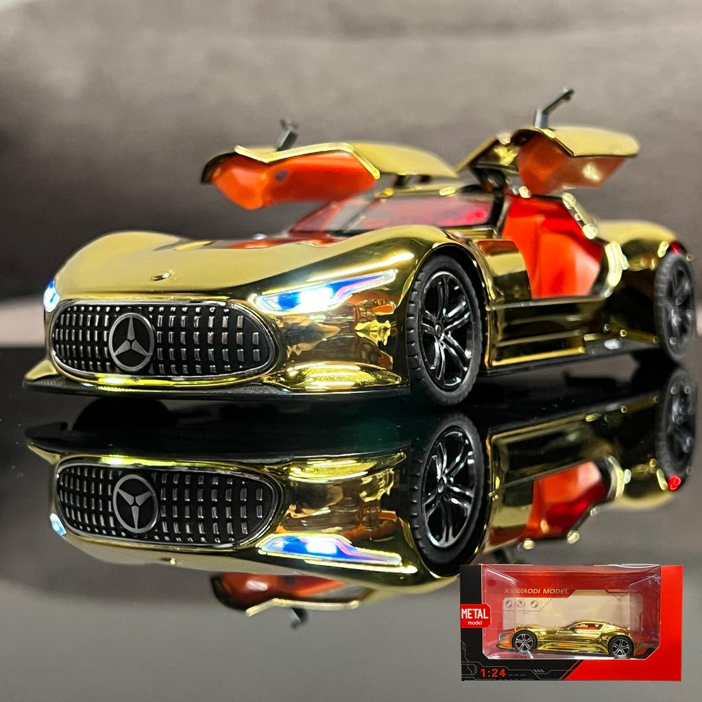 1:24 Бенц AMG Vision GT Суперкар Литой Металлический Модель Автомобиля Домашние Модные Игрушки Украшения Праздничные Подарки Для Парня Детей