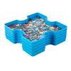 6 Pcs Stackable Puzzle Sorting Trays Puzzle Set Shaped Trays, Stores To 1000 Jigsaw Puzzle Pieces Must-Have Saver Kit for Puzzle Lovers
