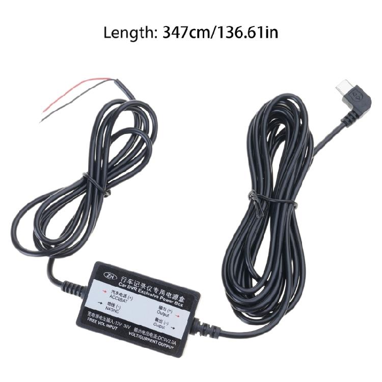 Автомобильное зарядное устройство для видеорегистраторов, GPS-навигаторов, мобильных телефонов с выходом Type C 5V2A от 12V/24V