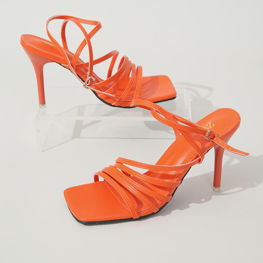 Большие размеры 43 сандалии женские летние 2024 года каблук женские сандалии с танкеткой элегантные туфли на каблуке для женщин сандалии с полой пряжкой