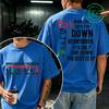 Vintage Tshirt When Life Gets You 1 Down 5 Up Motorcycle Shift Print Unisex T Shirt New Fashion Tee Tshirt Motorcycle Day Tops