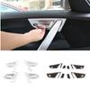 ABS автомобильный Стайлинг внутренняя дверь чаша крышка отделка наклейки подходят для BMW X3 E83 2006-2010 авто интерьер