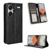 Flip Cover For Xiaomi Redmi Note 13 Pro+ Plus 5G Leather Case [Flip Vintage Leather] Shockproof Durable Retro Phone Case