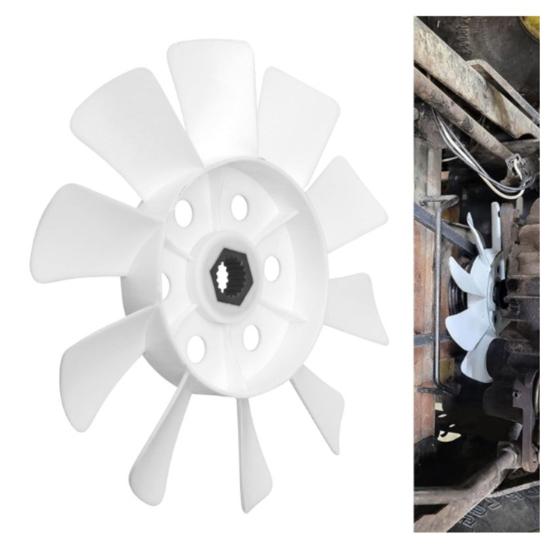 M809036 AM882303 Запасной Вентилятор Охлаждения Трансмиссии Трактора 10-лопастной Приводной Вентилятор для Садовых Тракторов John Deere L105 LT150
