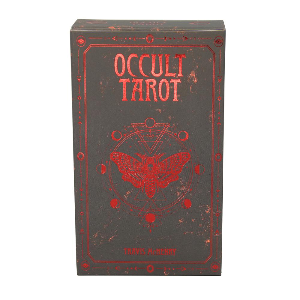 78 карт оккультного Таро для гадания, карты Таро, карты Oracle, настольная игра, развлечения, полная английская семейная вечеринка, игра в колоду Таро