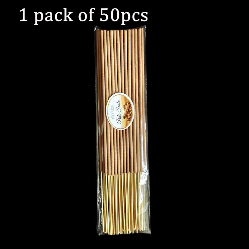 50/100 шт. Премиальные перуанские благовония из священного дерева Palo Santo для йоги, медитации, очищения. Идеальное средство для эмоционального подъема.