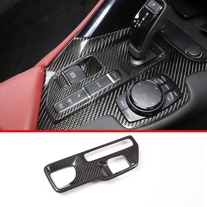 Настоящий углеродный волокно Для Toyota Supra MK5 A90 2019-2025 Центральная консоль Рулевое колесо Интерьер Декор рычага переключения передач Наклейка на отделку зеркала