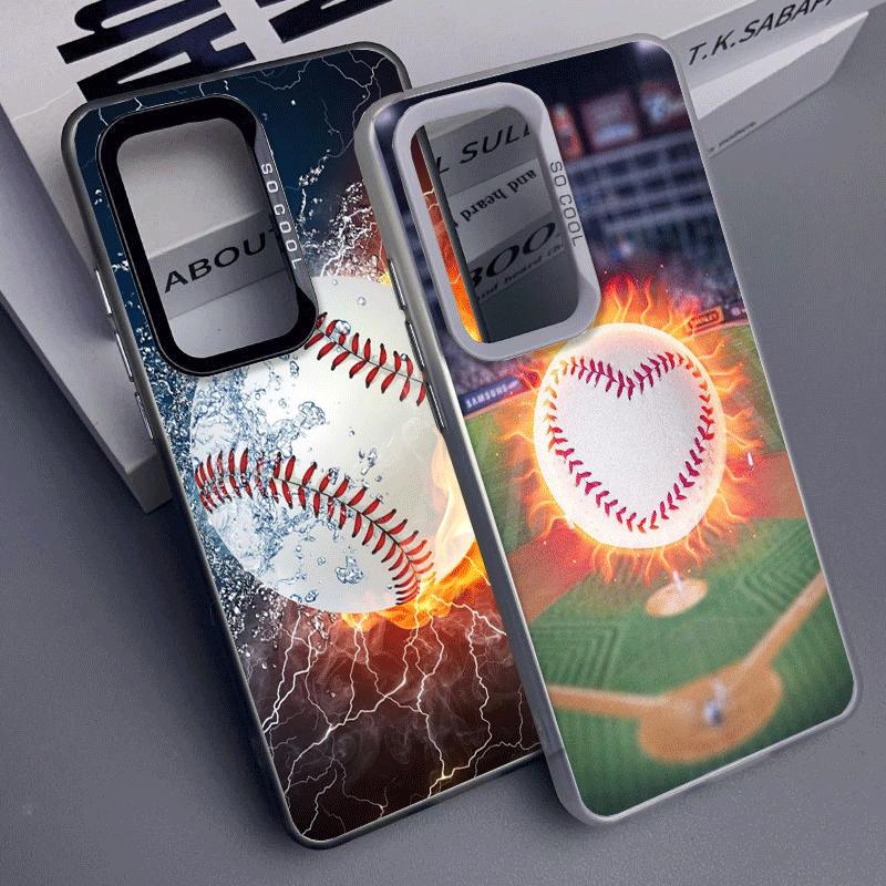 Baseball Sport Soft Phone Case for Samsung A17 A16 A15 A14 A13 A57 A56 A55 A54 A53 A37 A36 A35 A34 A33 A26 A25 A24 A23 A52