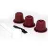 3-Pack Reusable Coffee Capsule Filters for Nespresso