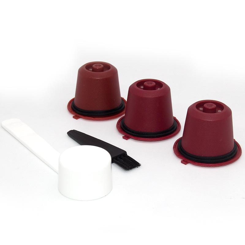 3-Pack Reusable Coffee Capsule Filters for Nespresso