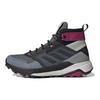 adidas Ботинки Terrex Trailmaker Mid Gtx Амортизирующие Нескользящие Средние Спортивные Уличные Ботинки Женская Обувь Черный Серый FY2236