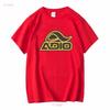Adio Skate Черная Футболка Ретро Дизайн С Длинным Или Коротким Рукавом Винтажная Стирка Удобная Мягкая Уличная Мода Графическая Унисекс