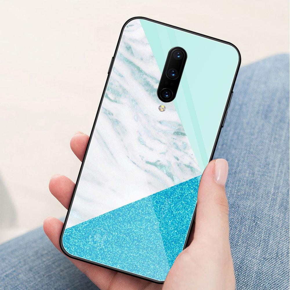 Мраморный чехол для Oneplus 7 pro Стеклянный чехол для Oneplus 6t чехол для Oneplus 1+ 5 5t 6 Oneplus 6 6t 7 pro