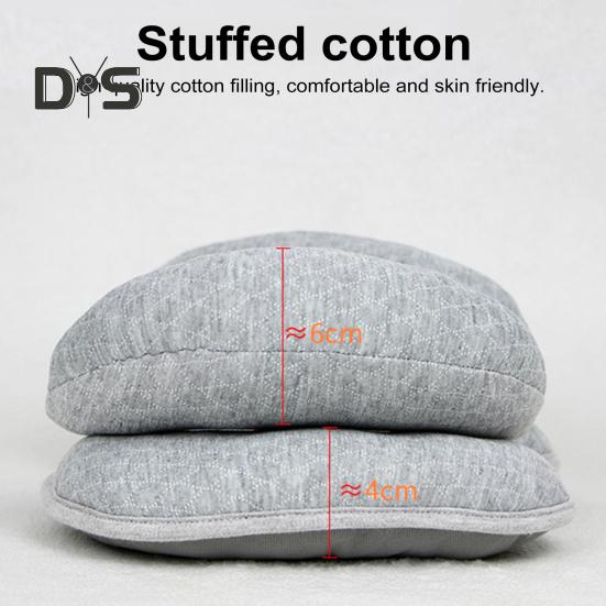 Подушка для путешествий для младенцев 2 в 1, съемная конструкция, регулируемая ширина, подушка для поддержки шеи и головы, вставка для автокресла и коляски, подушка для поддержки головы и шеи