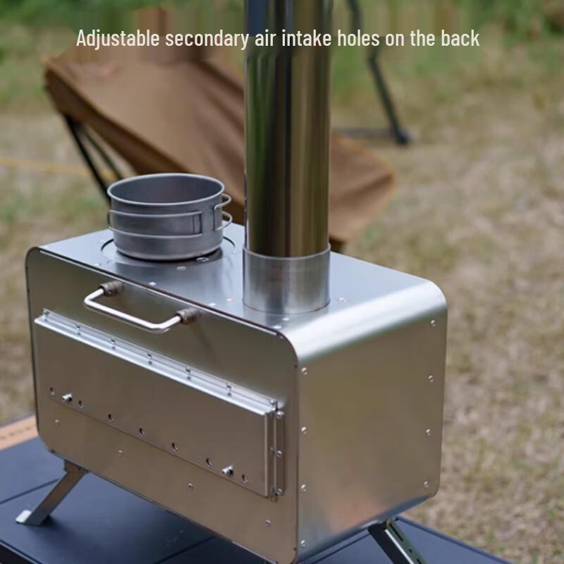 Beifu Angel Outdoor Wood Stove with Pellet Storage