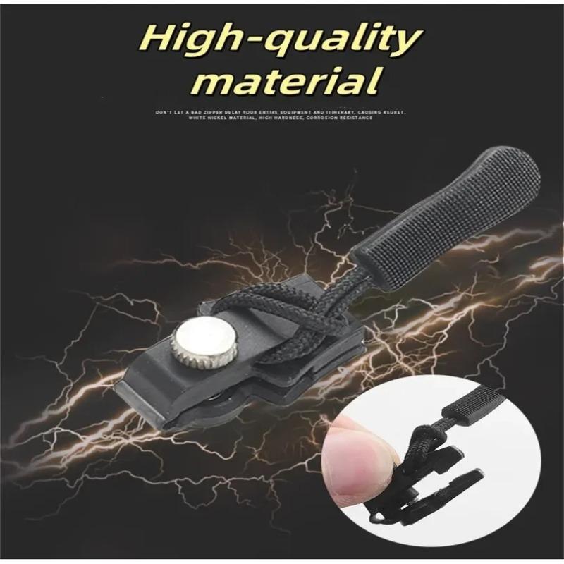 Универсальный ремонтник молний для замены металлических молний, аксессуаров для рюкзаков, верхней одежды, одежды, без инструментов, съемные молнии
