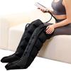 Компрессионный массажер для ног с 3 режимами и 3 уровнями интенсивности для циркуляции и расслабления - Массаж голеней, коленей и стоп Спортивные восстановительные ботинки