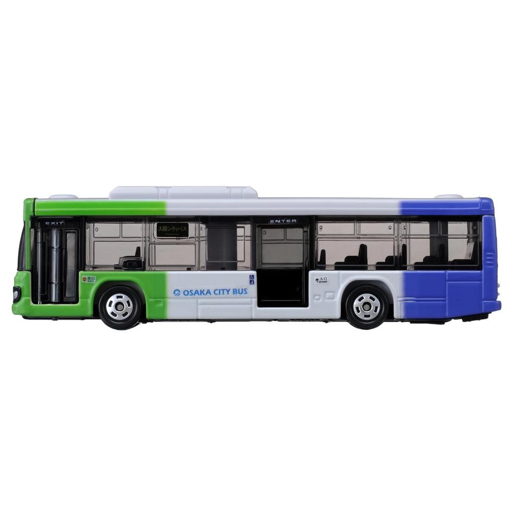 Takara Tomy Tomica Long Type Tomica Isuzu Elga Osaka City Bus Mini Car Toy Ages No.129 3+