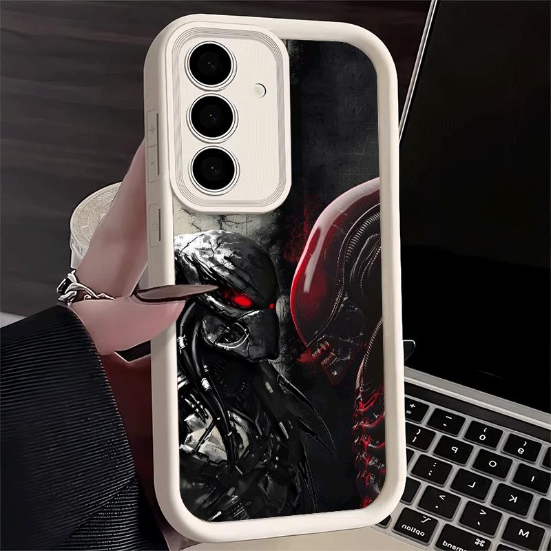 Чехол для телефона Samsung Galaxy S26 S25 Ultra S24 FE A-Alien Vs P-Predator Shell S23 Plus S22 + S21 S20 5G Мягкий силикон Funda