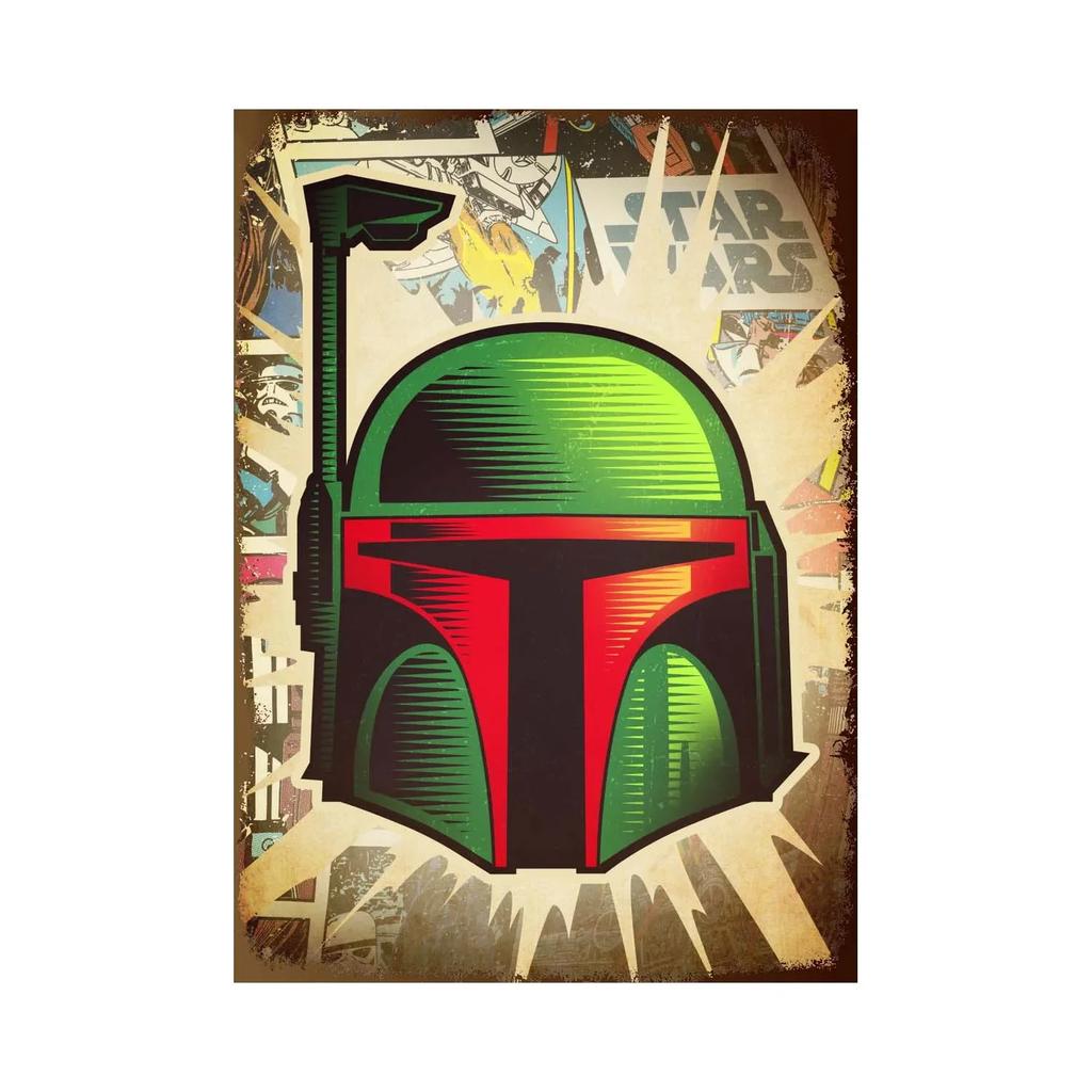 Miniso Classic Movie Metal Tin Sign Comics Posters and Prints Wall Art Picture for Living Room Home Decor