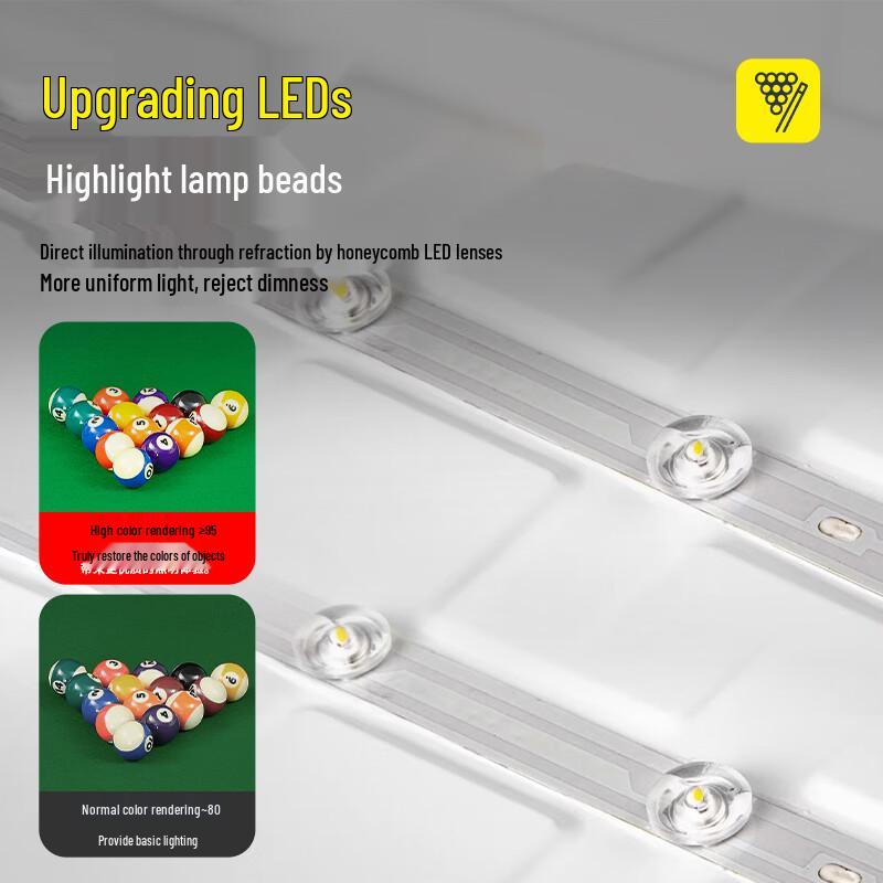 LIVEX Competition-Grade LED Billiard Table Pendant Light