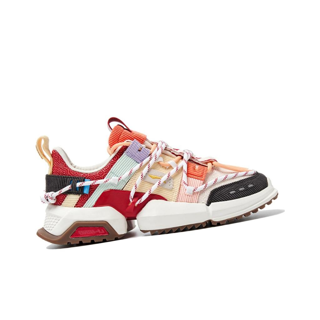 Li Ning Pangu CNY "Daily Prosperity" амортизирующие нескользящие износостойкие дышащие легкие низкие спортивные повседневные туфли AGLR139-1