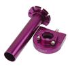 Universal motorcycle CNC Aluminum Accelerator Throttle Twist Grips Handlebars Cable for Honda CRF230 CR80 Kawasaki KLX Dit Pit B Throttles 2
