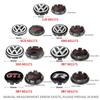 HIJK1 Emblems 56/65/66MM Car Wheel Center Hup Caps Wheel Cover For Volkswagen Passat CC Tiguan L Golf 6 Variant Touran Sagitar GTI VW